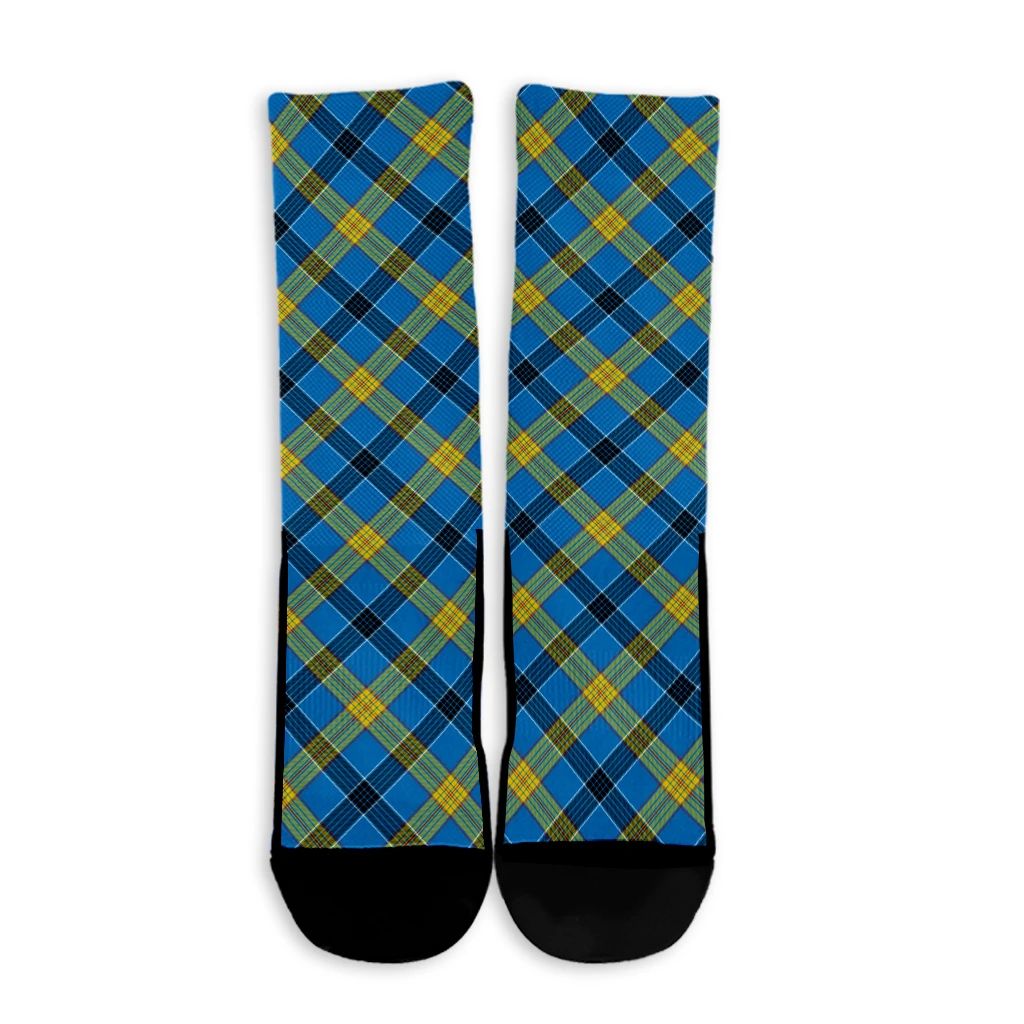 Laing Tartan Plaid Crew Socks