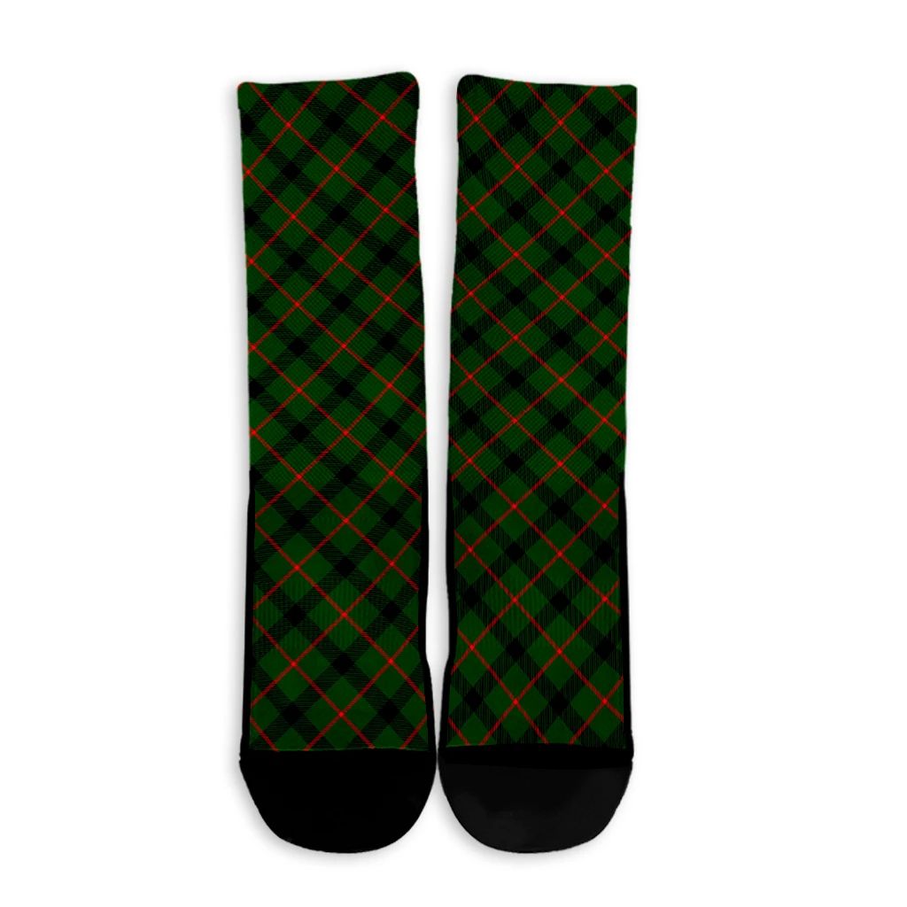 Kincaid Modern Tartan Plaid Crew Socks