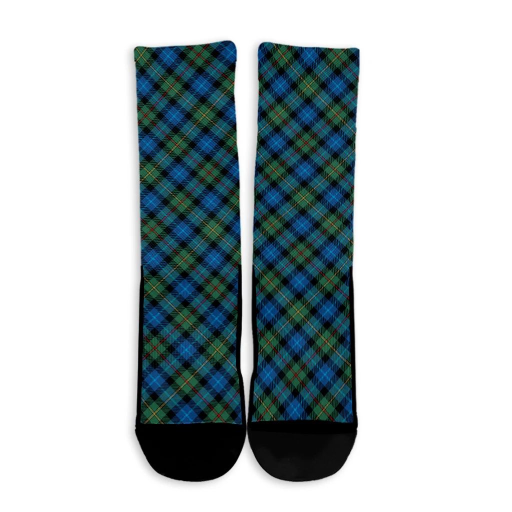 Smith Ancient Tartan Plaid Crew Socks