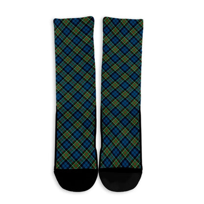 Colquhoun Ancient Tartan Plaid Crew Socks