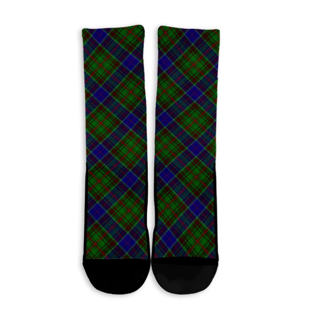 Adam Tartan Plaid Crew Socks