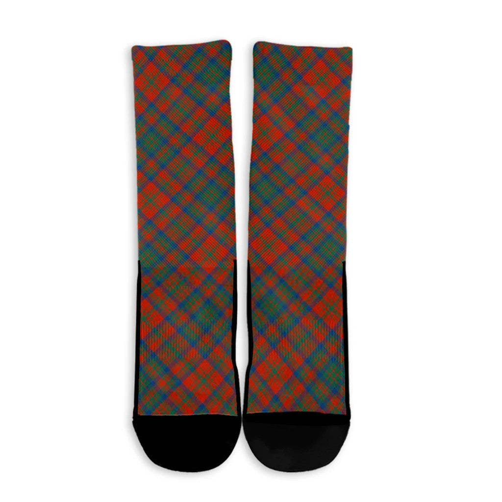 Matheson Ancient Tartan Plaid Crew Socks