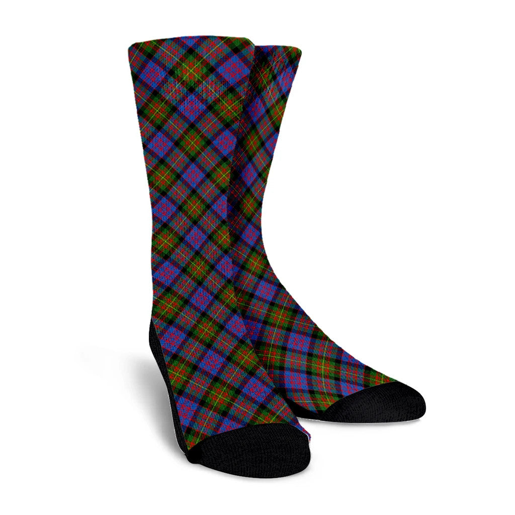 Carnegie Ancient Tartan Plaid Crew Socks