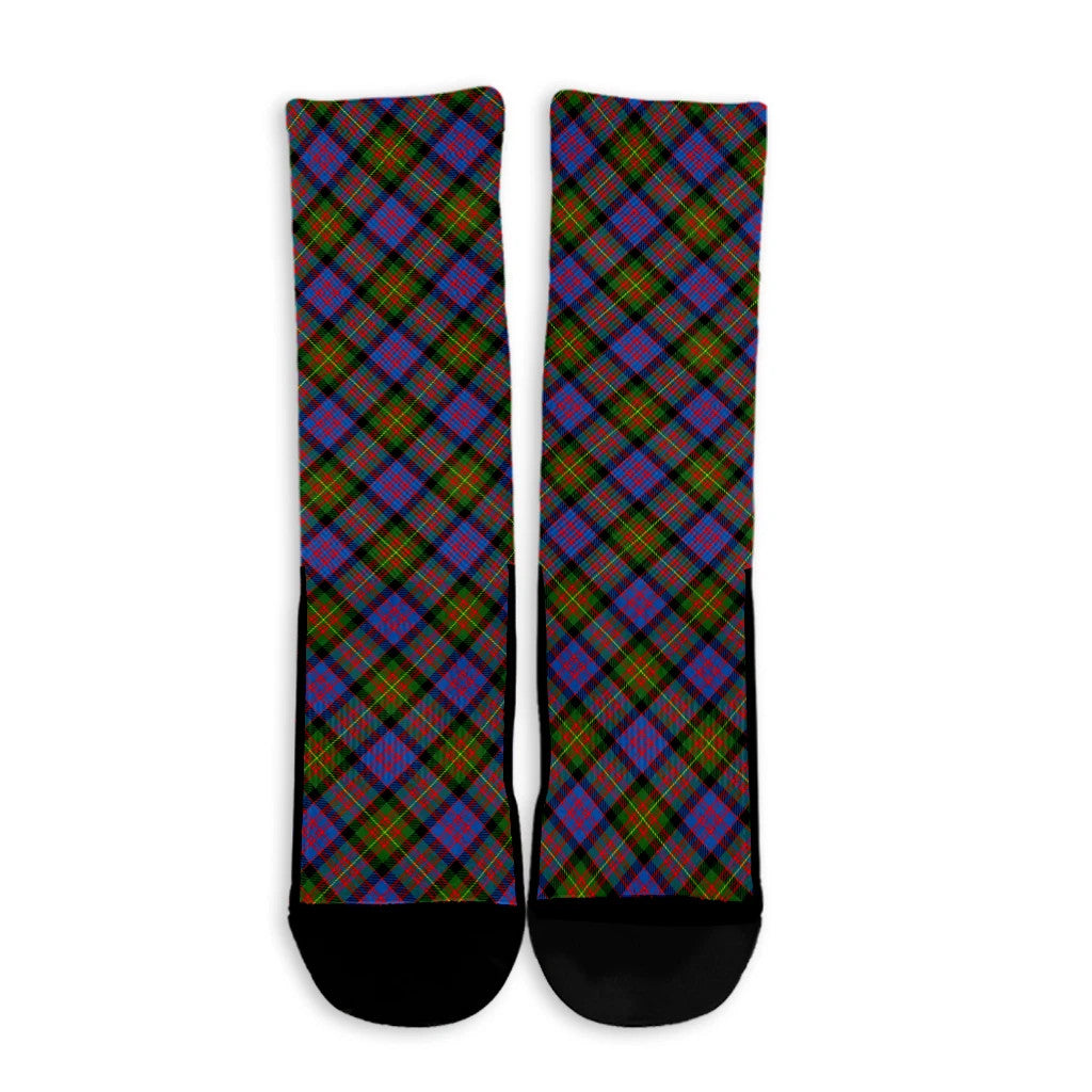 Carnegie Ancient Tartan Plaid Crew Socks