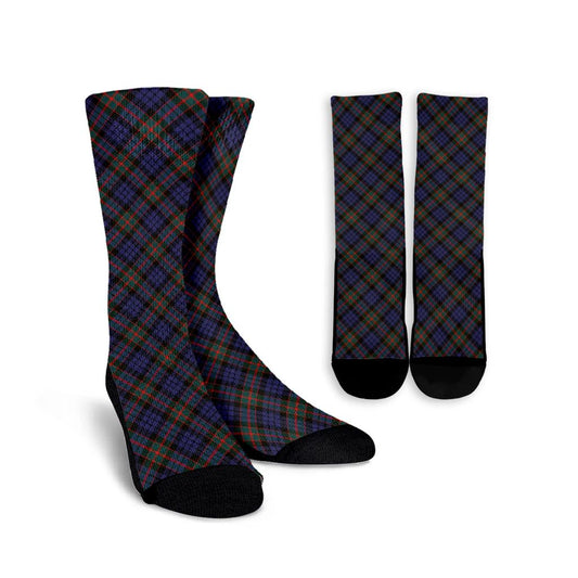 Fletcher of Dunans Tartan Plaid Crew Socks