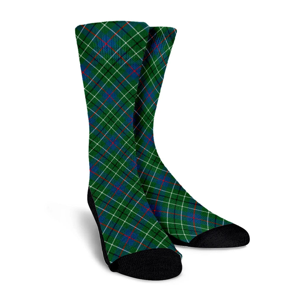 Duncan Ancient Tartan Plaid Crew Socks