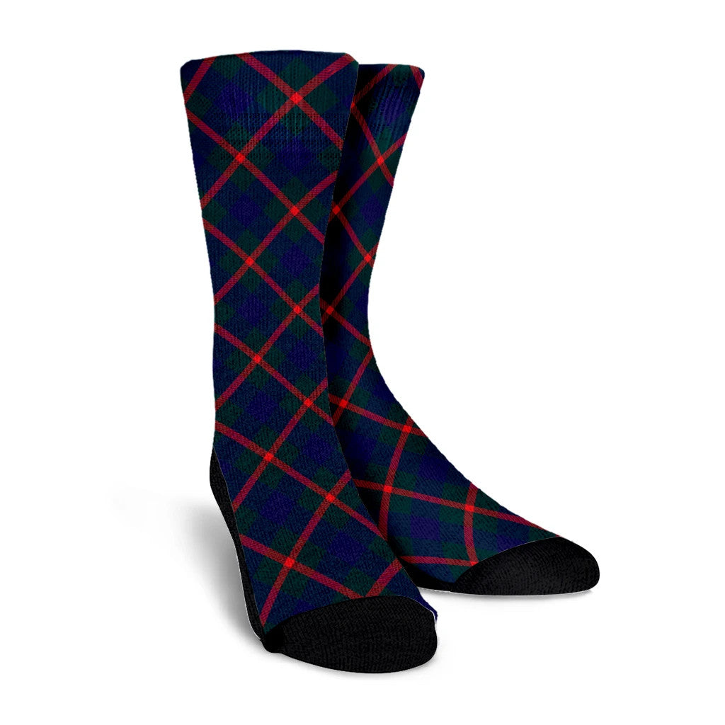 Agnew Modern Tartan Plaid Crew Socks