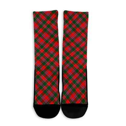 Dalziel Modern Tartan Plaid Crew Socks