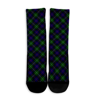 MacThomas Modern Tartan Plaid Crew Socks