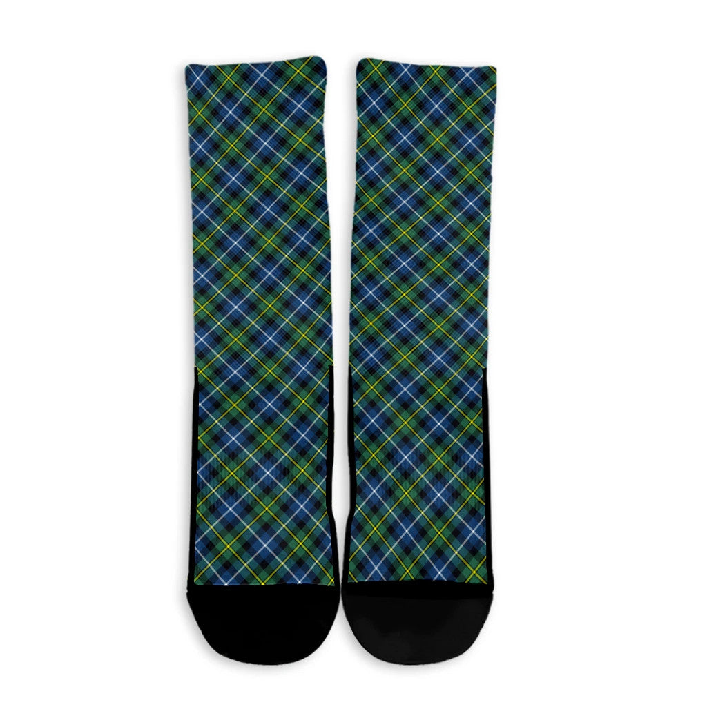 MacNeill of Barra Ancient Tartan Plaid Crew Socks