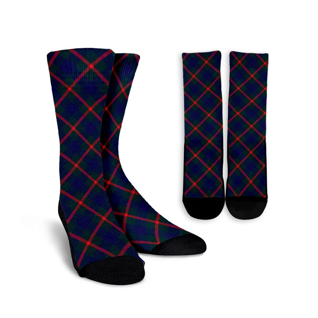 Agnew Modern Tartan Plaid Crew Socks