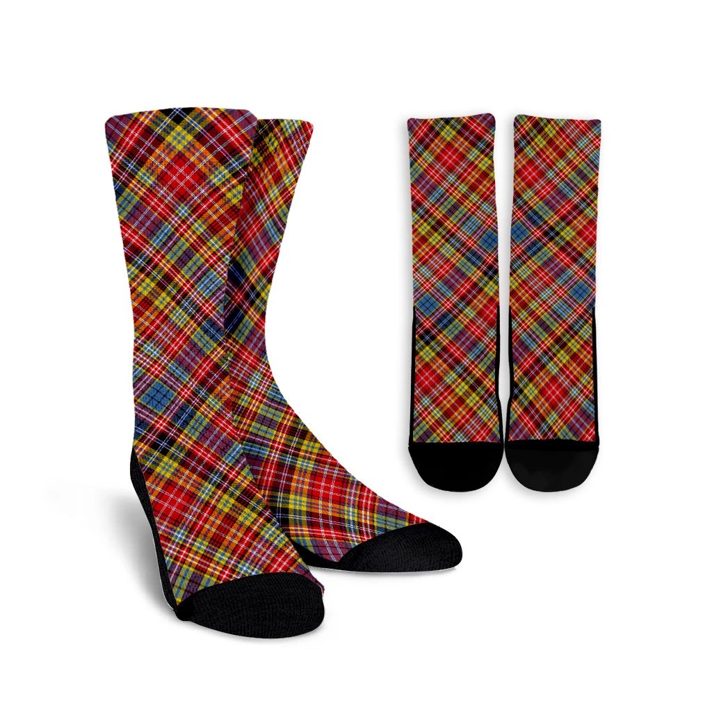 Ogilvie of Airlie Ancient Tartan Plaid Crew Socks