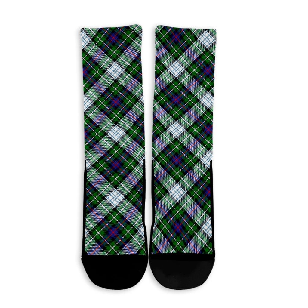 MacKenzie Dress Modern Tartan Plaid Crew Socks