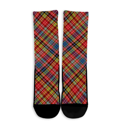 Ogilvie of Airlie Ancient Tartan Plaid Crew Socks