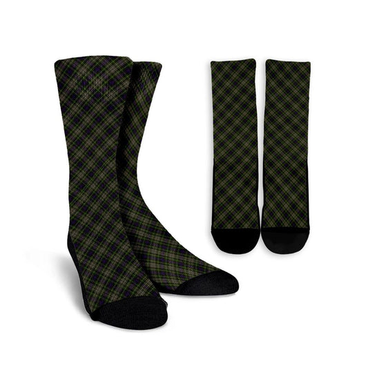 Davidson Tulloch Dress Tartan Plaid Crew Socks