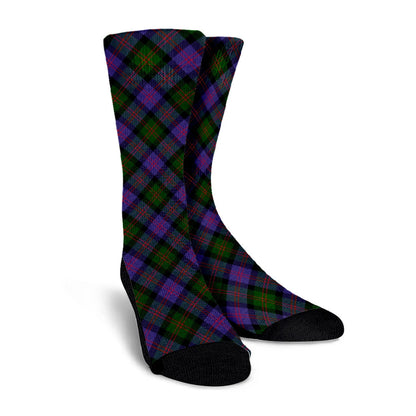 Blair Modern Tartan Plaid Crew Socks