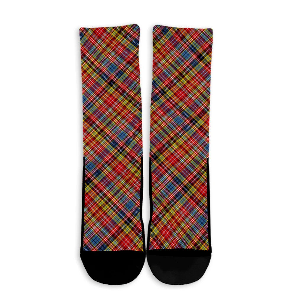 Drummond of Strathallan Tartan Plaid Crew Socks