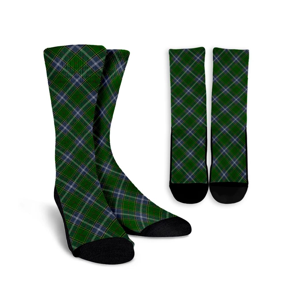 Pringle Tartan Plaid Crew Socks