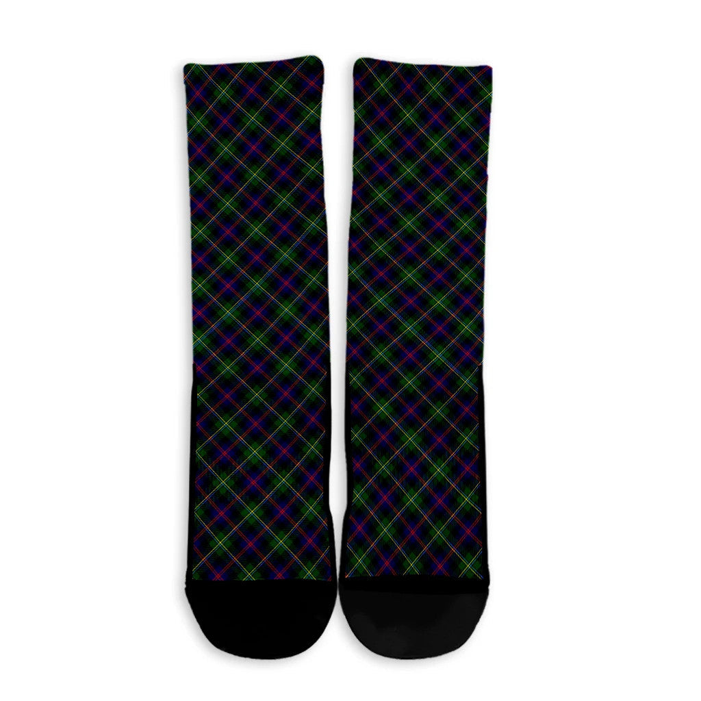 Malcolm Modern Tartan Plaid Crew Socks