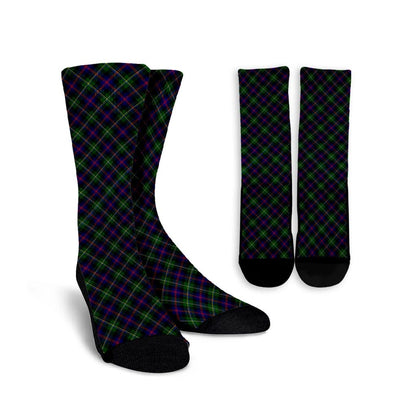 Malcolm Modern Tartan Plaid Crew Socks