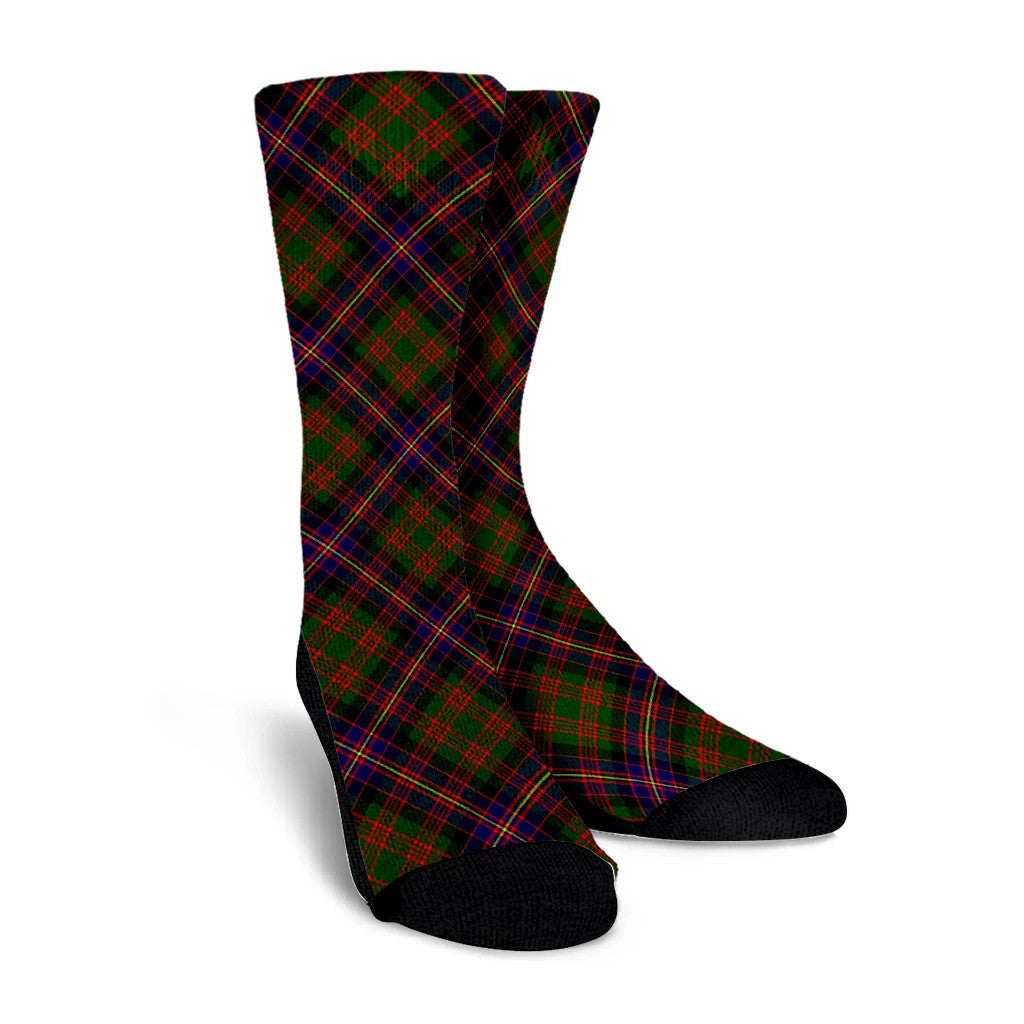 Cochrane Modern Tartan Plaid Crew Socks