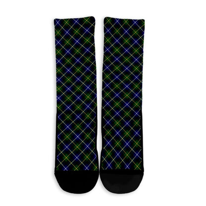 MacNeill of Barra Modern Tartan Plaid Crew Socks