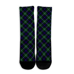 MacDonald of the Isles Hunting Modern Tartan Plaid Crew Socks