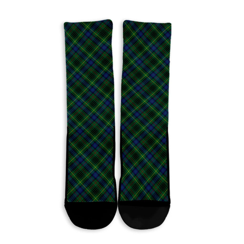 Stewart Hunting Modern Tartan Plaid Crew Socks