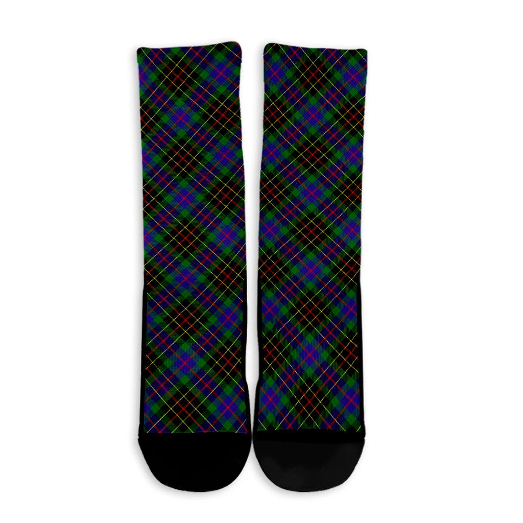 Brodie Hunting Modern Tartan Plaid Crew Socks