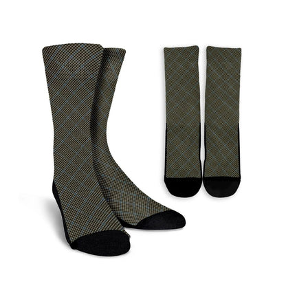 Haig Check Tartan Plaid Crew Socks