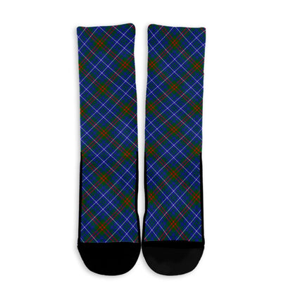 Edmonstone Tartan Plaid Crew Socks