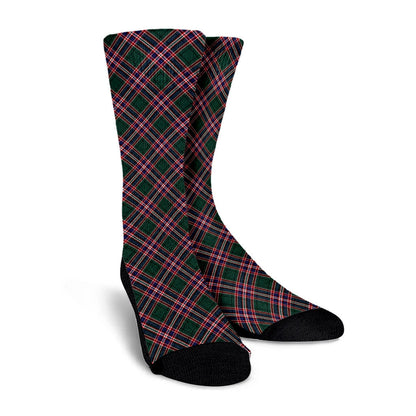 MacFarlane Hunting Modern Tartan Plaid Crew Socks