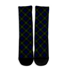 Gunn Modern Tartan Plaid Crew Socks