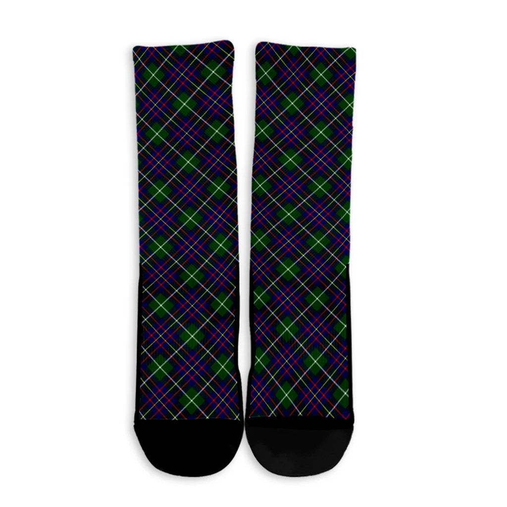 Inglis Modern Tartan Plaid Crew Socks