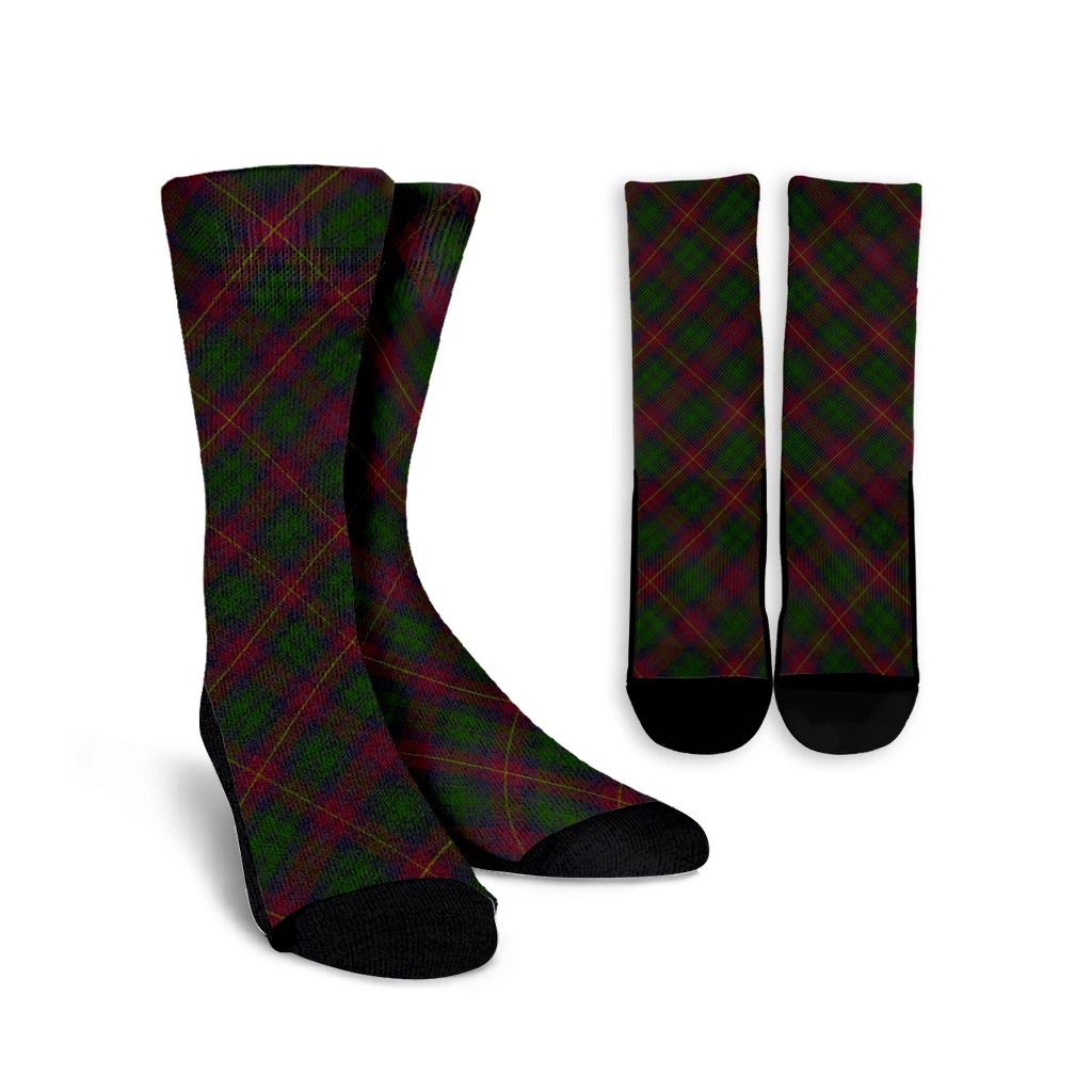 Cairns Tartan Plaid Crew Socks