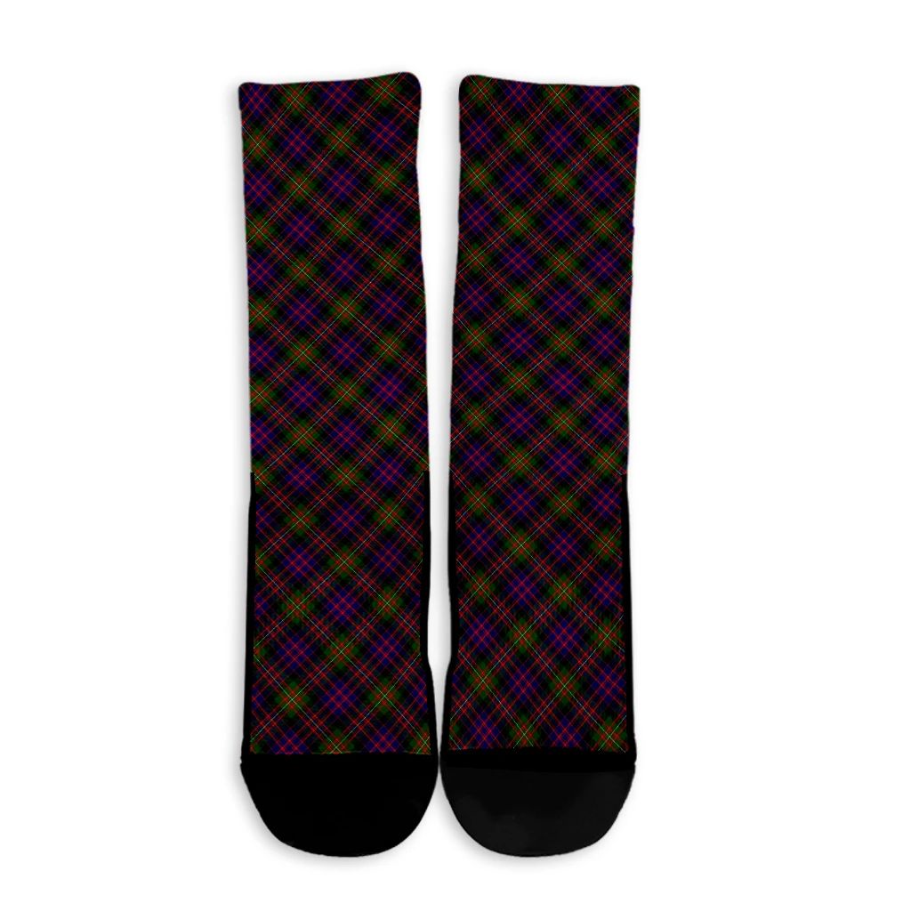 MacDonnell of Glengarry Modern Tartan Plaid Crew Socks