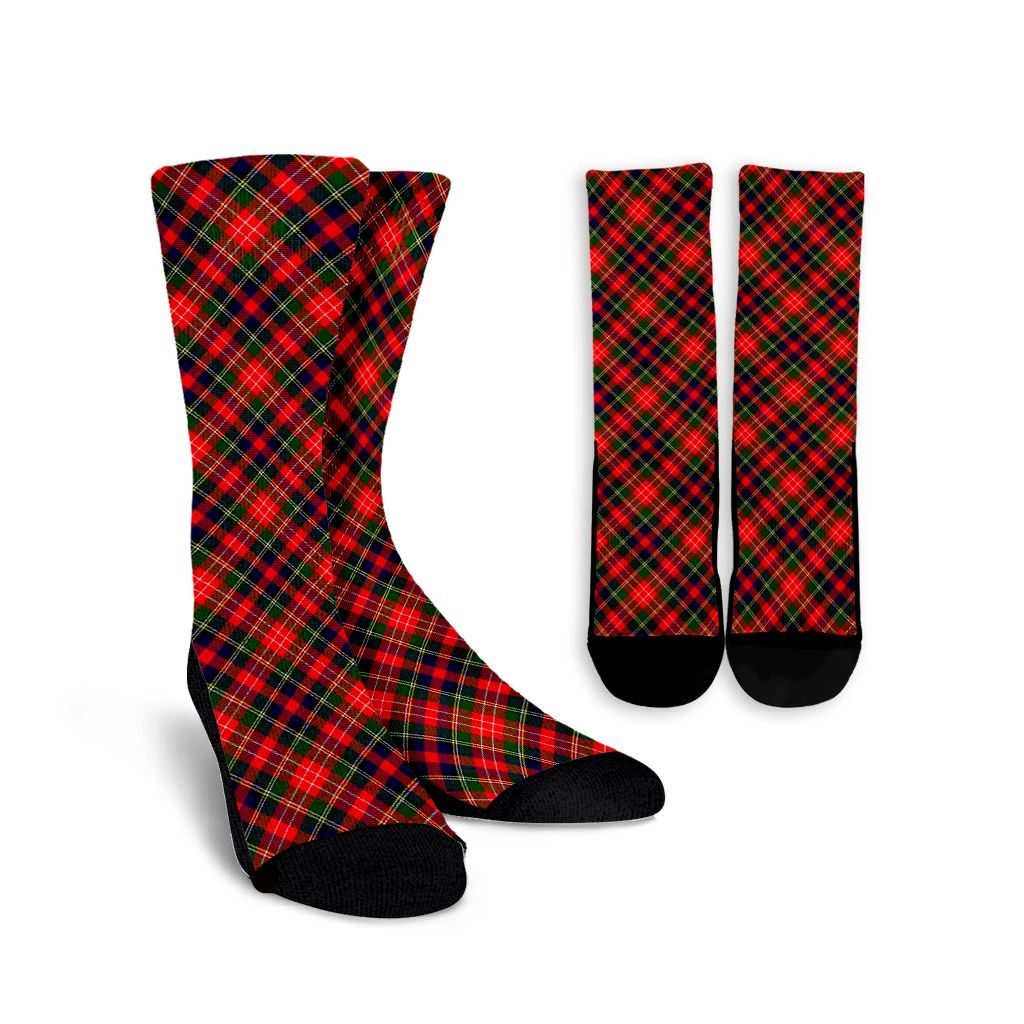 Christie Tartan Plaid Crew Socks