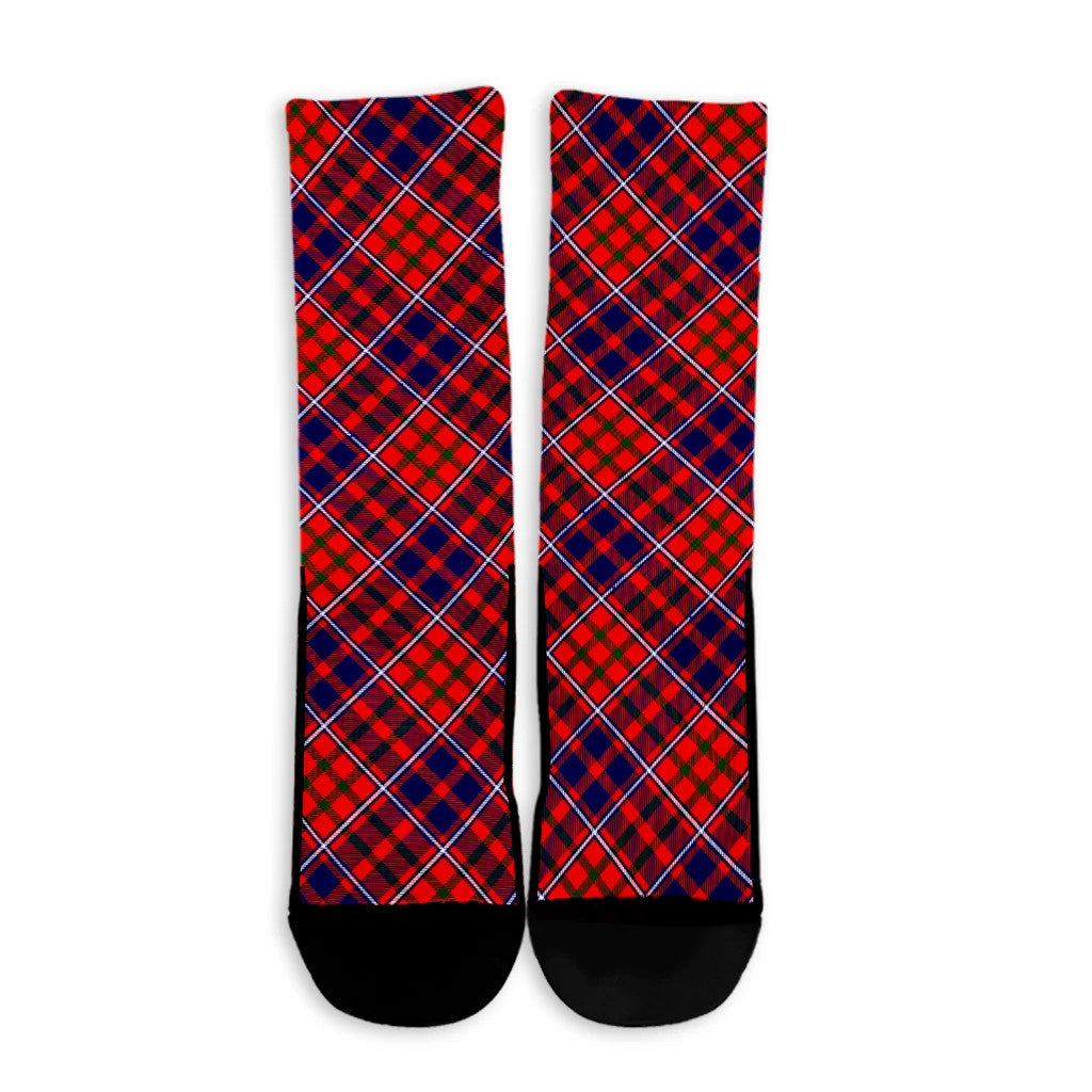 Cameron of Lochiel Modern Tartan Plaid Crew Socks