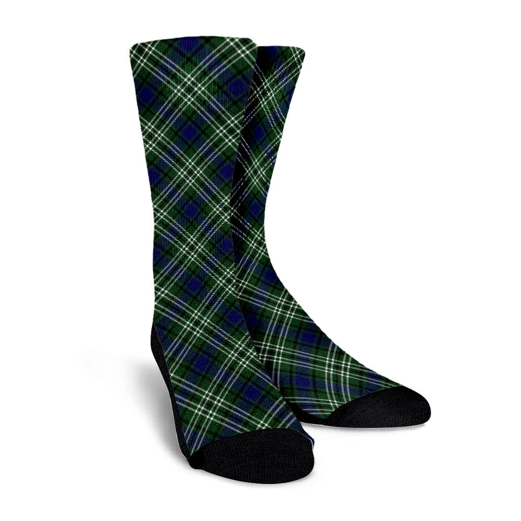 Blyth Tartan Plaid Crew Socks