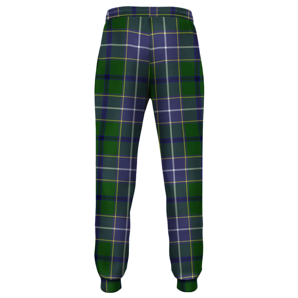 Scott Green Weathered Tartan Classic Jogger Pants