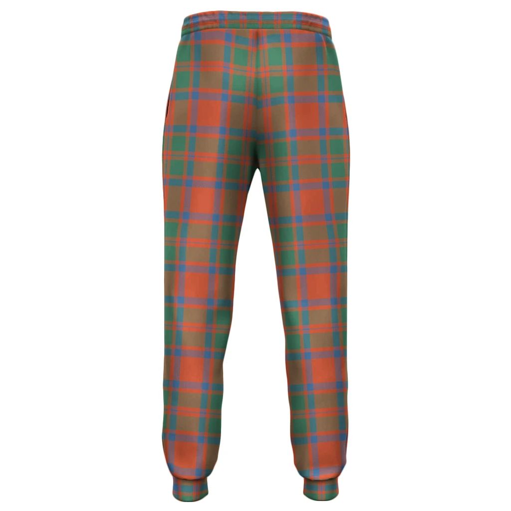 MacFarlane Black & White Tartan Classic Jogger Pants