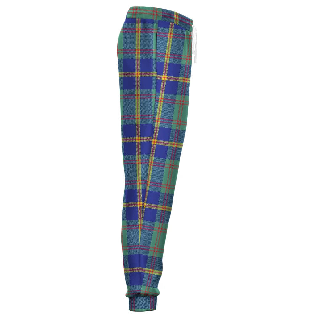 Rose Modern Tartan Classic Jogger Pants