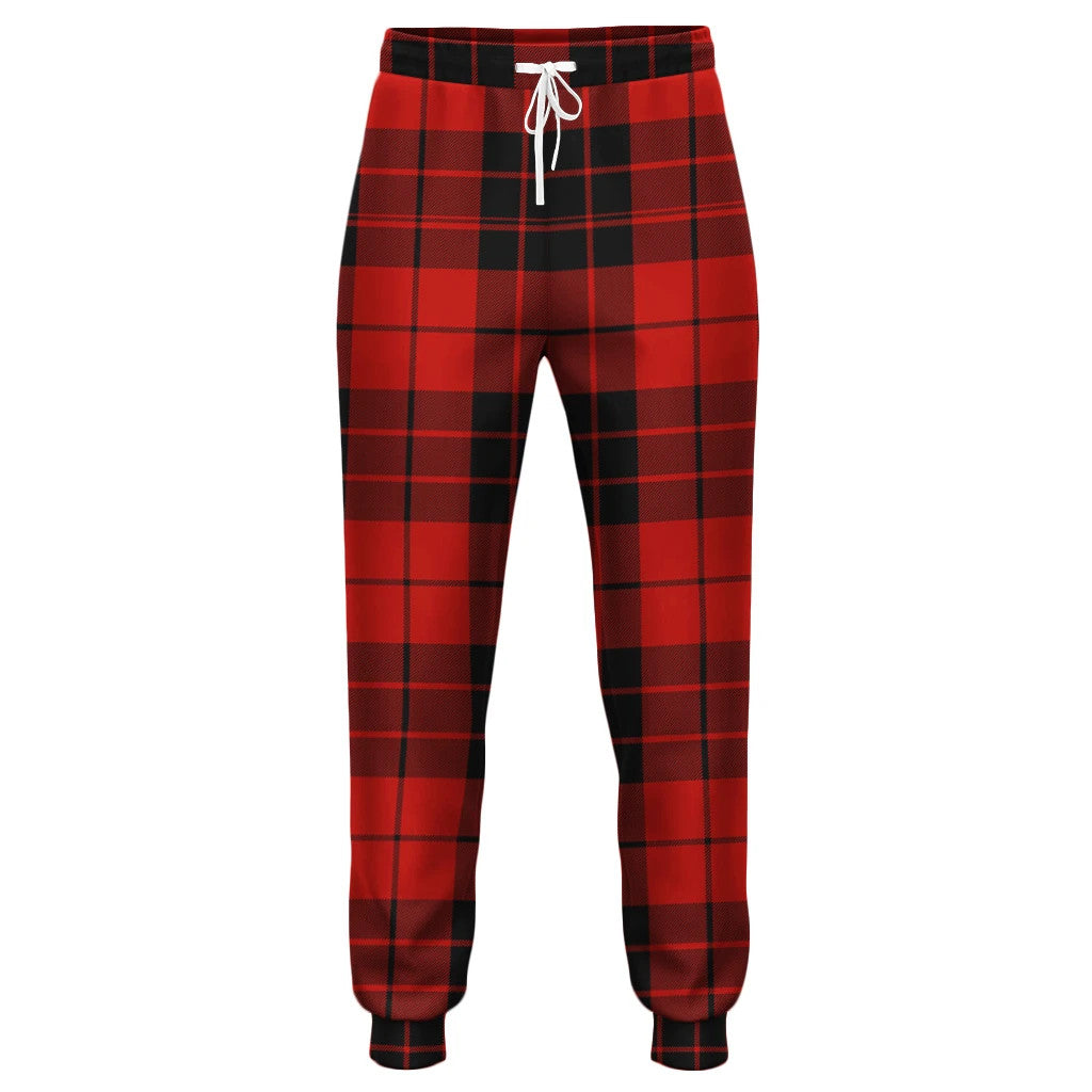 MacKenzie Dress Modern Tartan Classic Jogger Pants