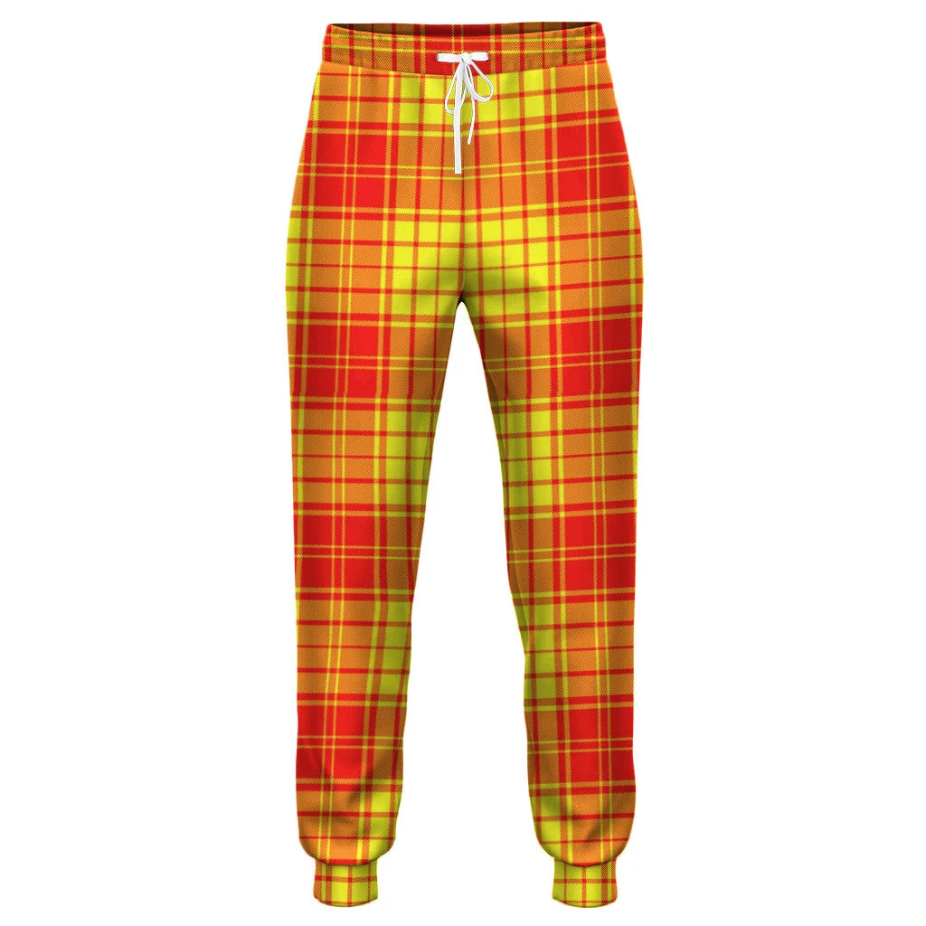 MacKenzie Modern Tartan Classic Jogger Pants