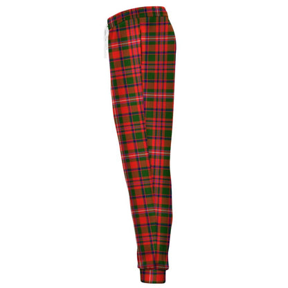 MacFarlane Black & White Ancient Tartan Classic Jogger Pants