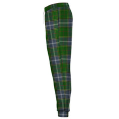 Wallace Hunting Green Tartan Classic Jogger Pants