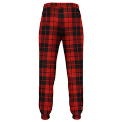 Cunningham Burgundy Dancers Tartan Classic Jogger Pants