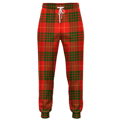 Stewart Black Tartan Classic Jogger Pants