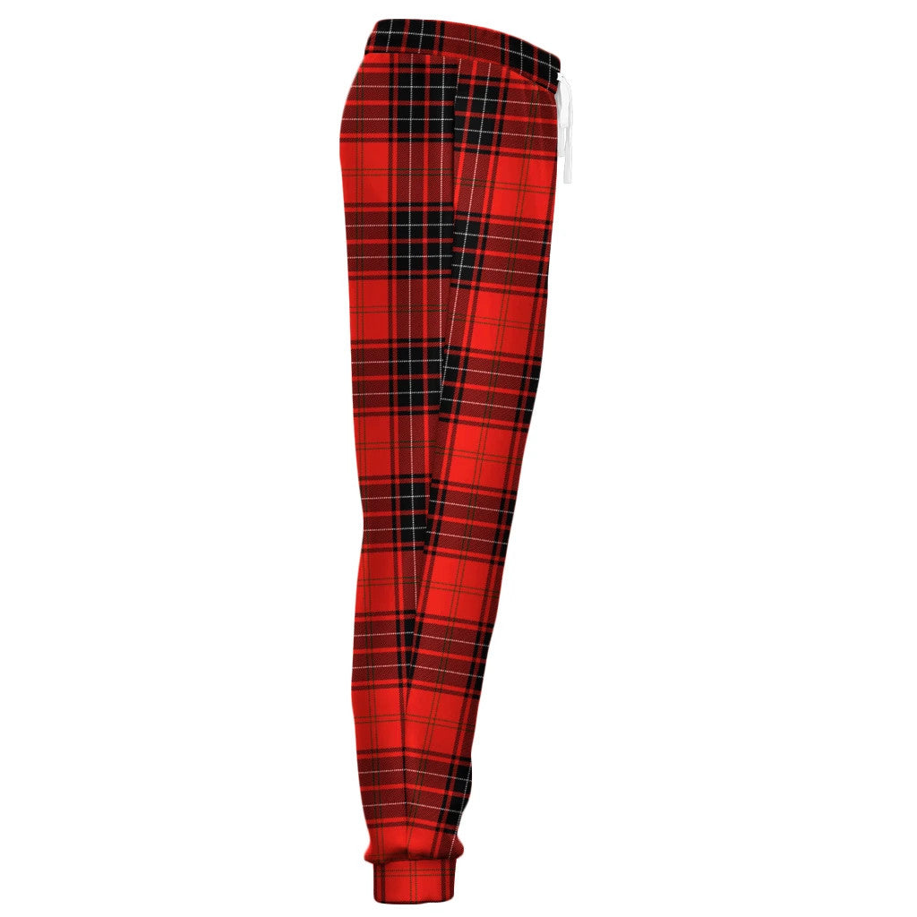 Scott Black & White Modern Tartan Classic Jogger Pants