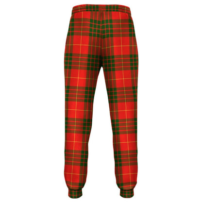 Stewart Black Tartan Classic Jogger Pants